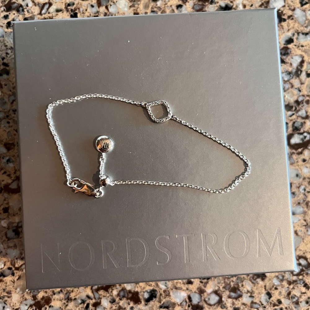 Monica Vinader diamond bracelet